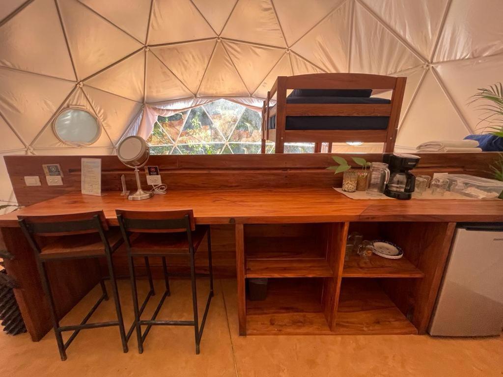 Ku kuk Glamping Apartment Chemuyil Bagian luar foto