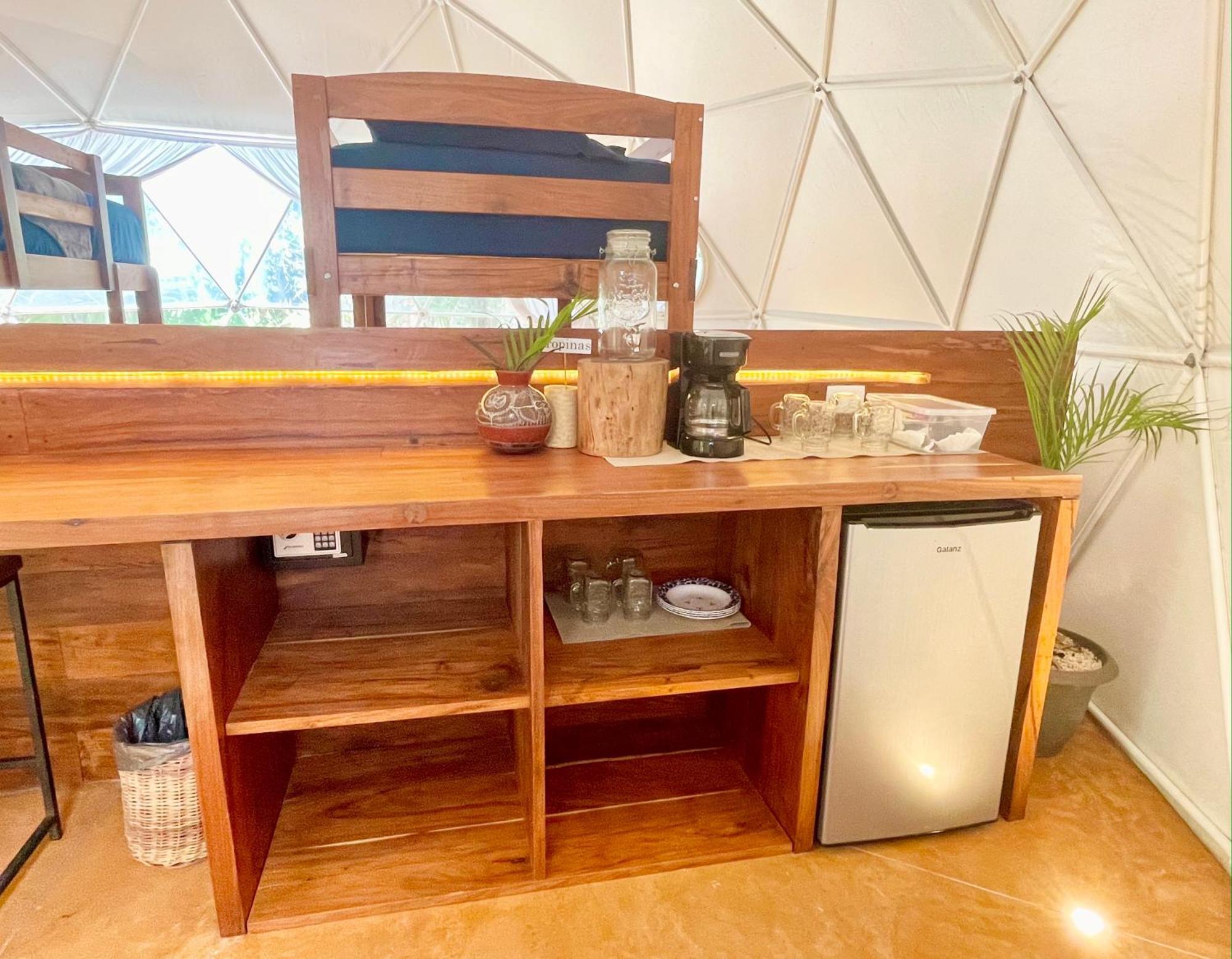 Ku kuk Glamping Apartment Chemuyil Ruang foto